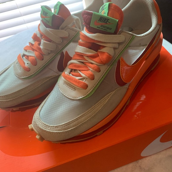 Nike Shoes - Nike X Sacai orange blaze
